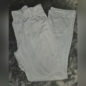 Men's Wilson Gray Baseball Straight Leg Pants. Size Large, Used Condition.